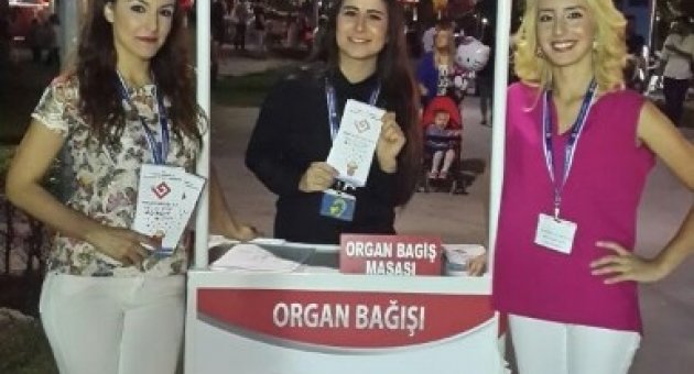 Organ Bağışı İçin Stant Kurdular