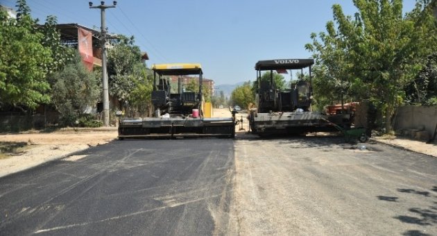 Orhangazi Caddeleri Asfaltlanıyor