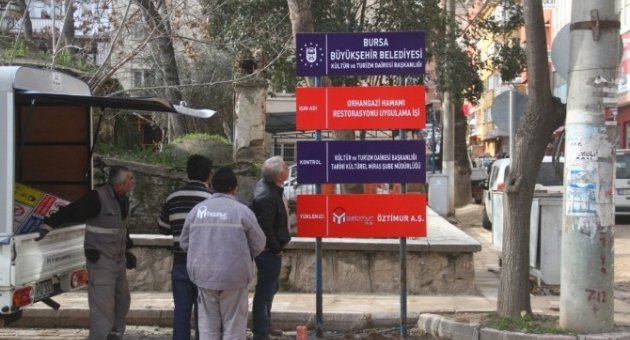 Orhangazi Hamamı Restore Edilecek
