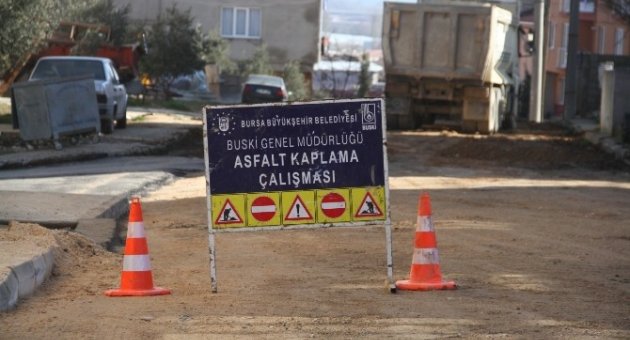 Orhangazi’de Asfalt Çalışmaları Başladı