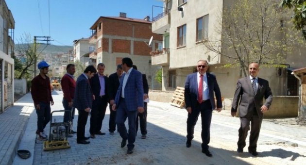 Orhangazi’de Yol Çalışmaları