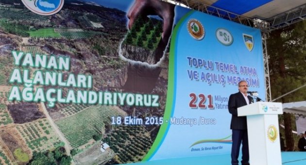 Orman Bakanlığı’ndan Bursa’ya 210 Milyonluk Yatırım