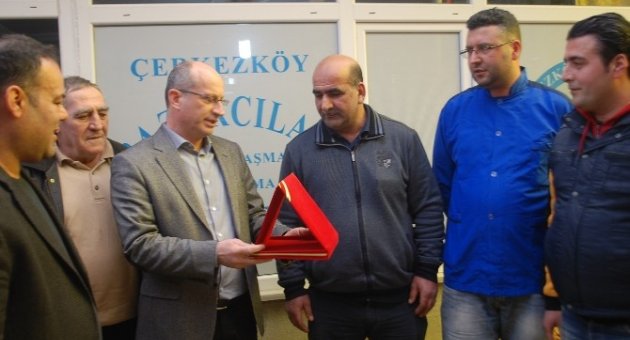 Örnek Pazarcı Ödüllendirildi