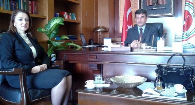 Ortadoğu Devletleri Barış Zirvesinin Eş Başkanı Atasoy İzmir’de