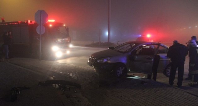 Çanakkale’de Otomobil Takla Attı: 1 Yaralı