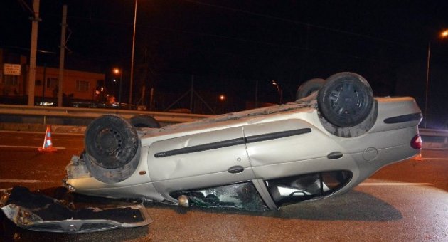 (özel Haber) Bursa’da Trafik Kazası: 2 Yaralı
