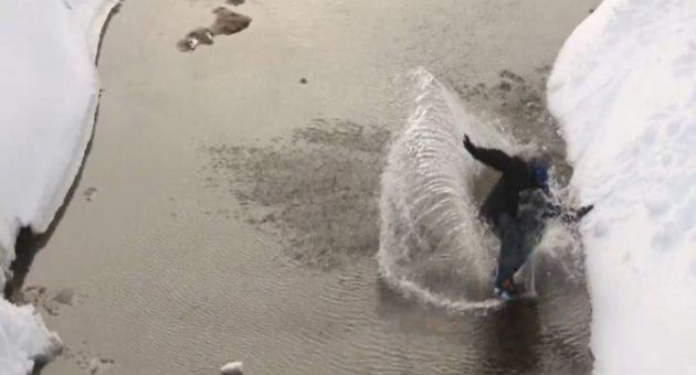 (özel Haber) Çılgın Snowboardçular Uludağ’da Nefes Kesti