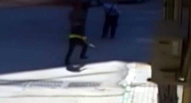 (özel Haber) Elindeki Bıçakla Dehşet Saçtı