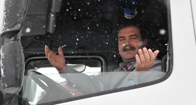 (özel Haber) Kamyoncuların Kar Çilesi