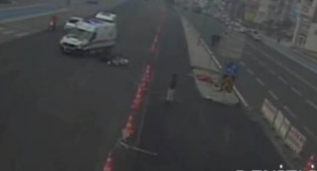 (özel Haber) Motosiklet Kazaları Kameralara Yansıdı