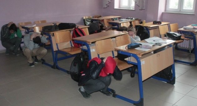 (özel Haber) Nefes Kesen Deprem Tatbikatı