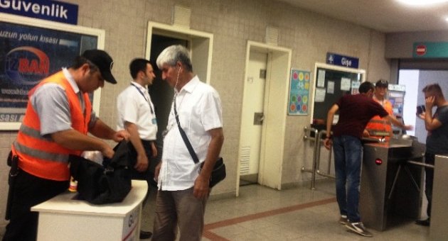 (özel) Metro Ve İzban’da Güvenlik Önlemleri Artırıldı