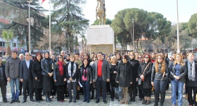 Özgecan Aslan Cinayeti Ödemiş’te Kınandı