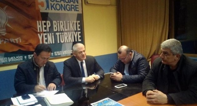 Özkurnaz Teşkilat Üyeleriyle Buluştu