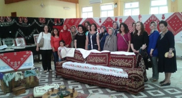 Pelitköylü Kadınların Eserleri Göz Kamaştırdı