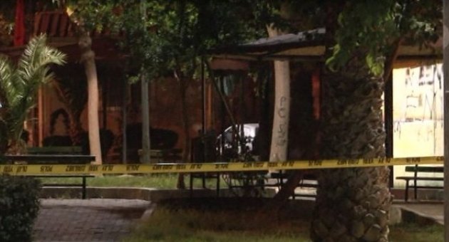 Polis Karakolu Önünde El Yapımı Bomba Bıraktılar