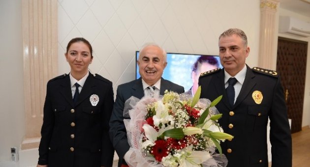 Polis Teşkilatından Edirne Valisi Şahin’e Ziyaret
