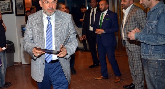 Recep Bölükbaşı Listesini Divan Kurulu’na Teslim Etti