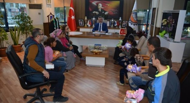 Rehabilitasyon Merkezi’nden Başkan Özkan’a Ziyaret