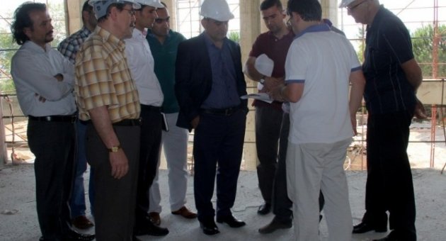 Rektör Acer Çomü Tıp Fakültesi Hastanesinde İncelemelerde Bulundu