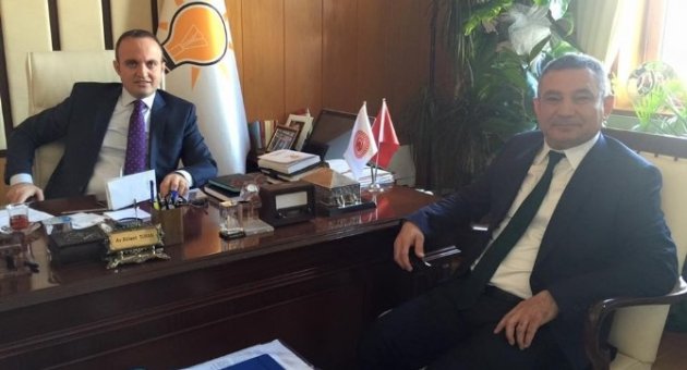 Rektör Acer Turan’ı Ziyaret Etti