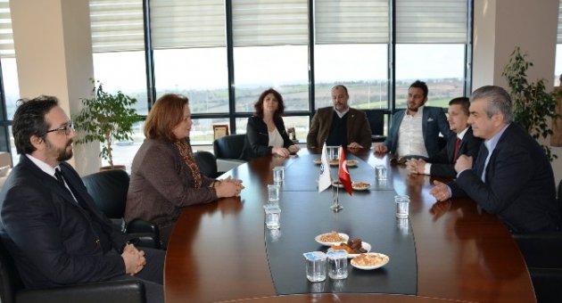 Rektör Adayı Arzu Mirici Çtso’yu Ziyaret Etti