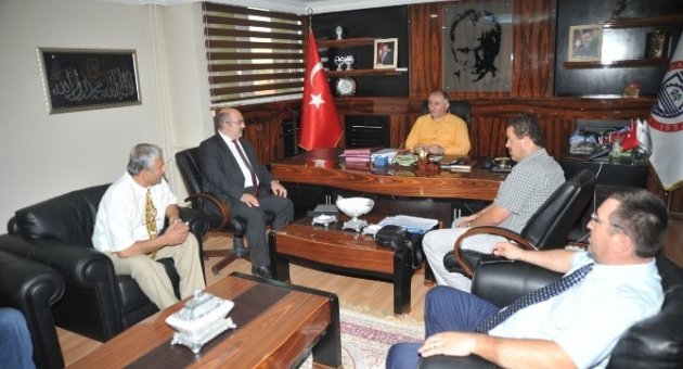 Rektör Yardımcısı Yüce’den Çağlayan’a Ziyaret