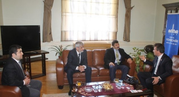 Rektörden Başkan Çelik’e Ziyaret