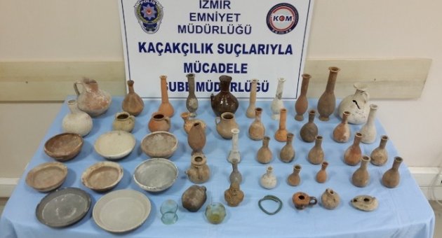 Roma Ve Osmanlı Dönemine Ait Tarihi Eserleri Satmak İsterken Yakalandı