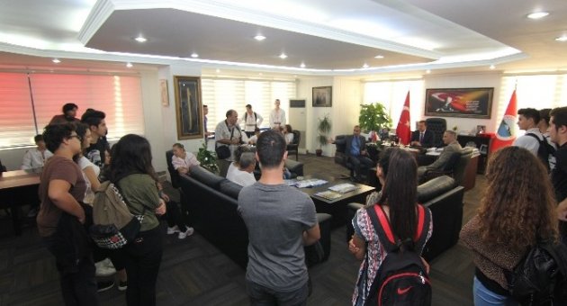 Romanyalı Öğrenciler Başkan Soylu’yu Ziyaret Etti