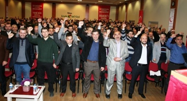 Saadet Partililer Armutlu’da Enerji Depoladı