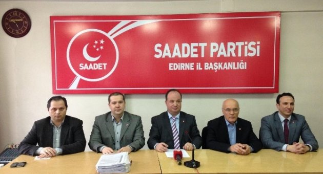 Saadet Partisi Edirne İl Teşkilatı ’saadet Partisi Esnafı Dinliyor’ Anketi Düzenledi