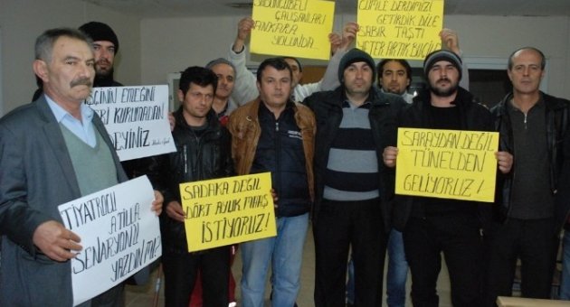 Sabuncubeli Tüneli’nde Çalışan İşçiler Eylem İçin Ankara Yolunda