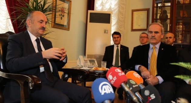 Sağlık Bakanı Müezzinoğlu’dan Başkan Altepe’ye Ziyaret
