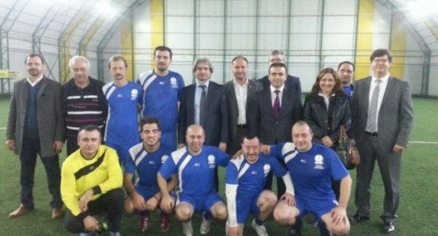 Sağlık Çalışanlarının Halı Saha Turnuvası Sona Erdi