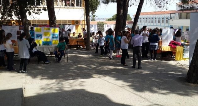 Sakarya Ortaokulunun Bilim Fuarına İlgi Yoğun Oldu