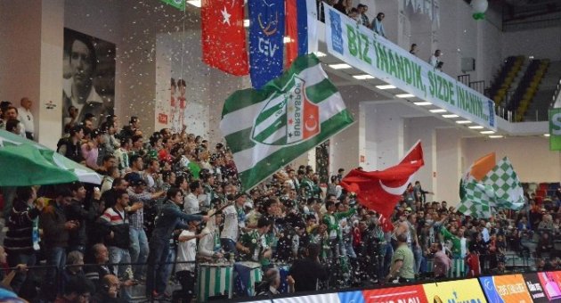 Şampiyon Bursa Büyükşehir Belediyespor