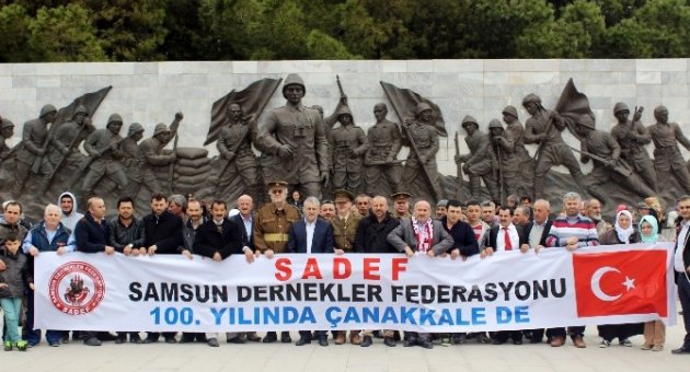 Samsunlular Çanakkale’de Buluştu