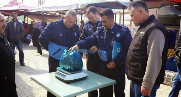 Saray Belediyesi Zabıta Ekiplerinden Pazar Denetimi