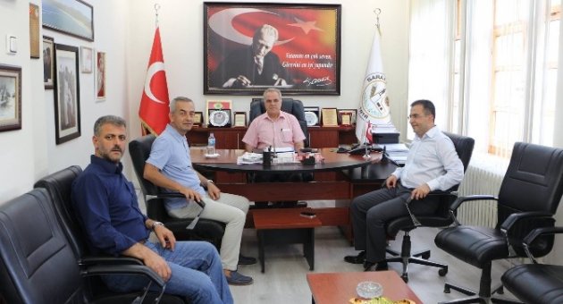 Saray Kaymakamı Arslan’dan Başkan Çoban’a İade-i Ziyaret
