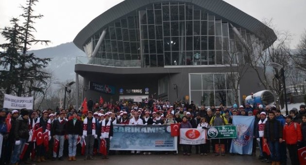 Sarıkamış Şehitleri Uludağ’da Anıldı