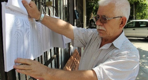 Seçmen Listeleri Muhtarlıklara Asıldı