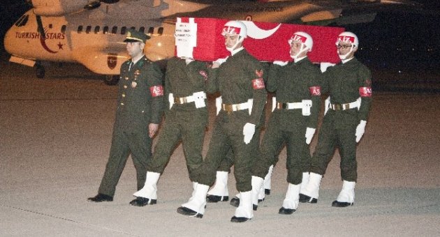 Şehidin Cenazesi Memleketi Balıkesir’ E Getirildi