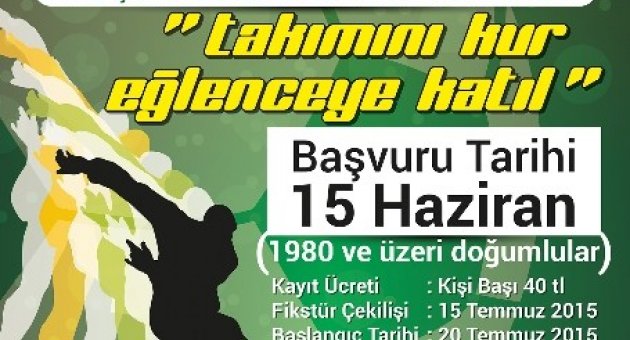 Selçuk’ta 1. Masterlar Futbol Turnuvası Başlıyor