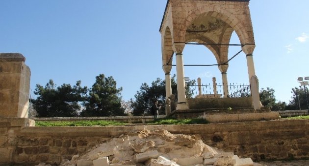 Selimiye’nin Merdivenleri Yıkıldı
