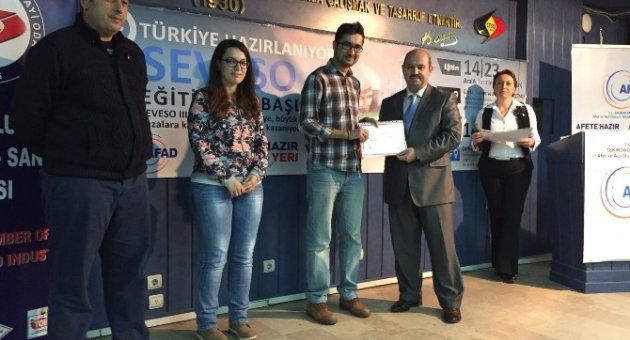 Seveso Eğitimi Sertifikaları Verildi
