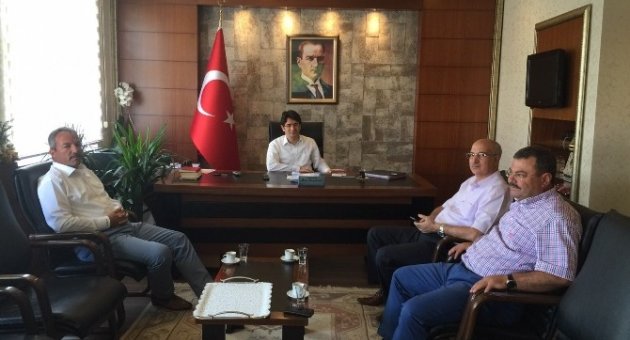 Sgk İl Müdürü Tümsek’ten Eceabat Kaymakamına Ziyaret