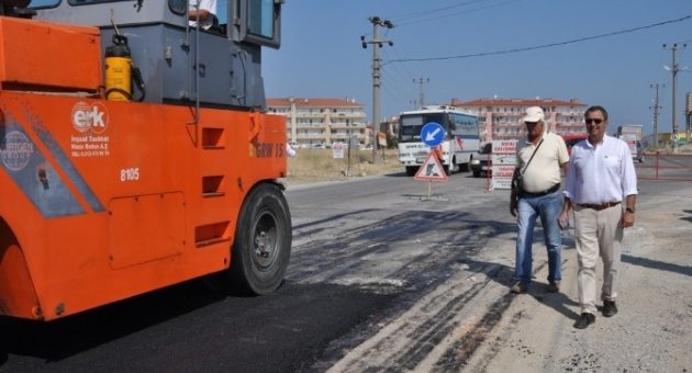 Sıcak Asfalt Çalışmasında 2. Etaba Başladı