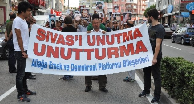 Sivas Olayları Aliağa’da Anıldı