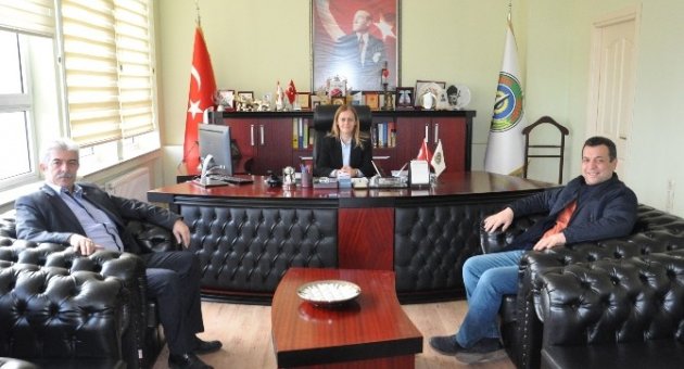 Şoförler Odası Başkanı Şen’den, Belediye Başkan Vekili Nuran Başkütük’e Ziyaret